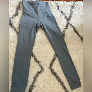 Lululemon Belgian Blue Wunder Train Leggings